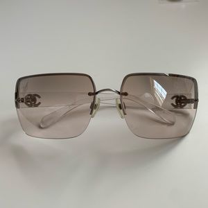 Chanel Rimless 4107-B Sunglasses